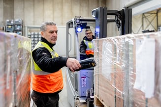 accettazione e stoccaggio
